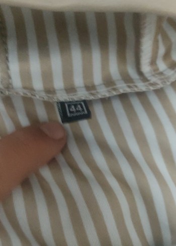 Bej Midi Hamile Ceket Fermuarlı, Salaş Kesim - Görsel 4