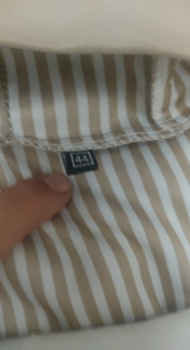 Bej Midi Hamile Ceket Fermuarlı, Salaş Kesim - Görsel 4