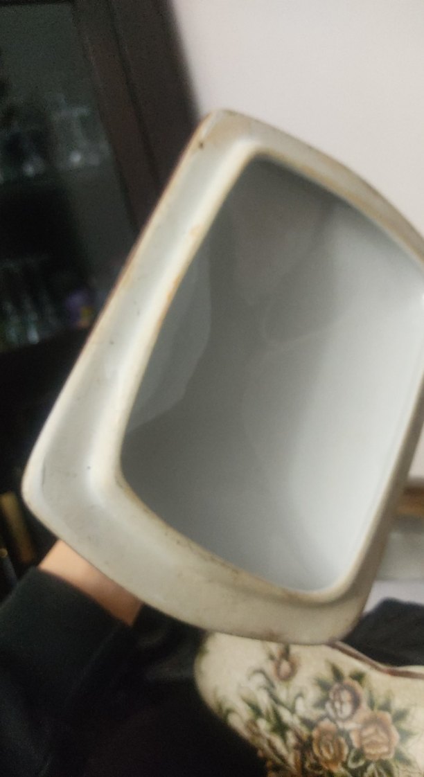 Çiçek Desenli Beyaz Seramik Vazo - Görsel 5