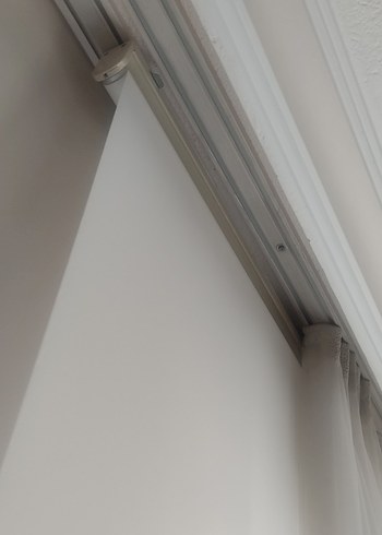 Beyaz Zincir Detayli Stor perde - Görsel 11