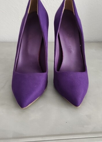 39 Beden Süet stiletto