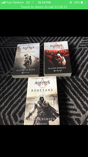 m Beden Assassins Creed Tişört ile Kitap 