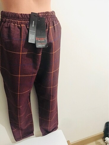 m Beden bordo Renk Pantolon