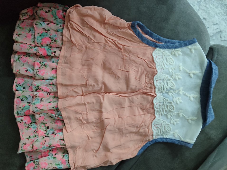 Çok Renkli Kız Bohem Düğmeli Kolsuz Yelek - Görsel 2