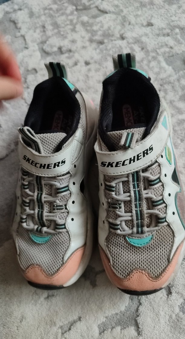 Skechers Pudra Renkli Bağcıklı Spor Ayakkabı - Görsel 2