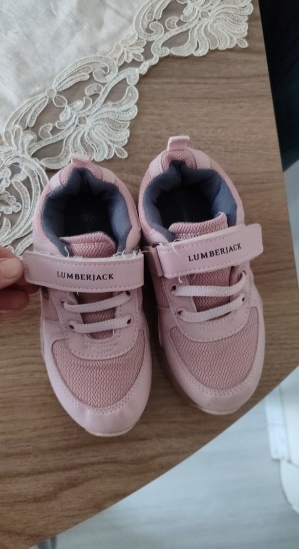 Kız Çocuk Pembe Lumberjack Spor Ayakkabı - Görsel 2