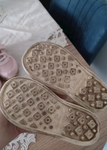 Kız Çocuk Beyaz Tokalı Kauçuk Sandalet - Görsel 3