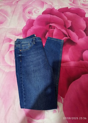 28 Beden Kadin Denim Pantolon