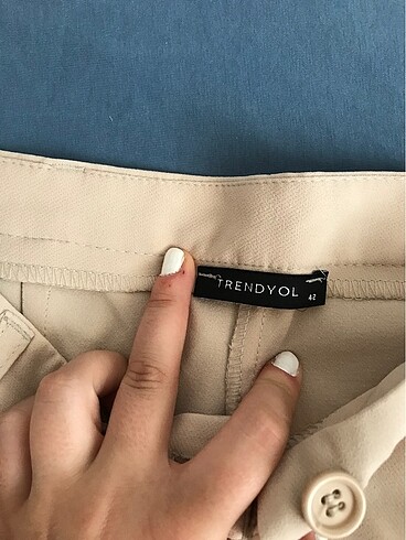 42 Beden trendyolmilla kumas pantolon