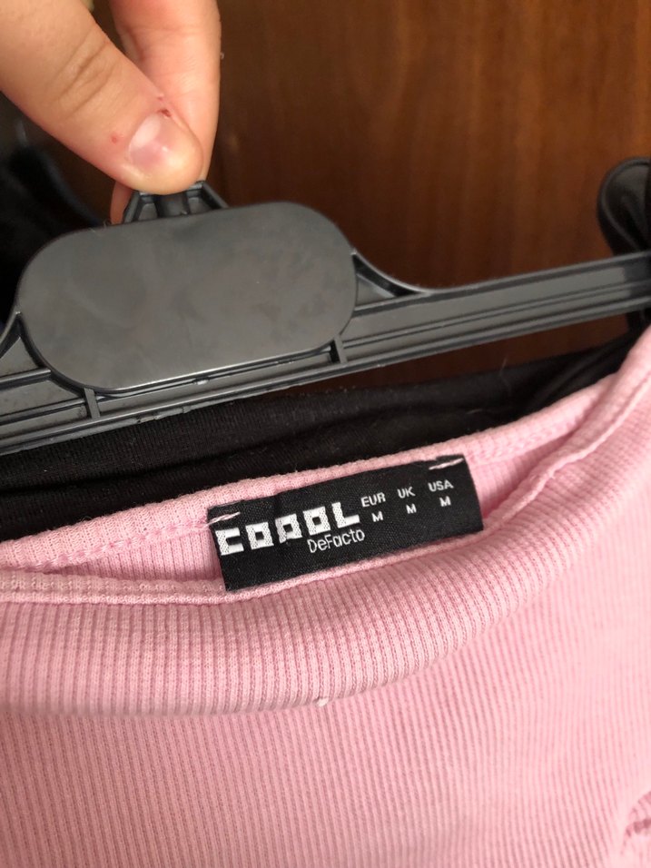 straplez pembe ust - Görsel 2