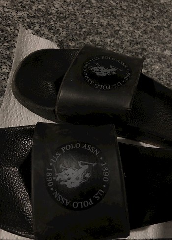 Siyah Tokalı Erkek Terlik - Görsel 4