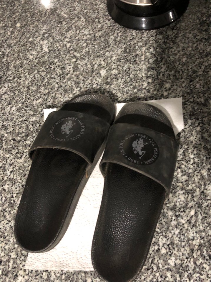 Siyah Tokalı Erkek Terlik - Görsel 3