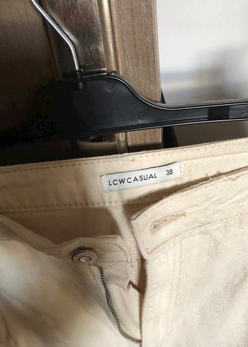 Bej Kadın Pantolon - Görsel 2