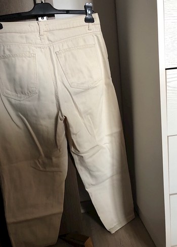 Bej Kadın Pantolon - Görsel 5