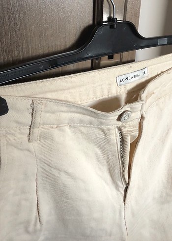 Bej Kadın Pantolon - Görsel 3