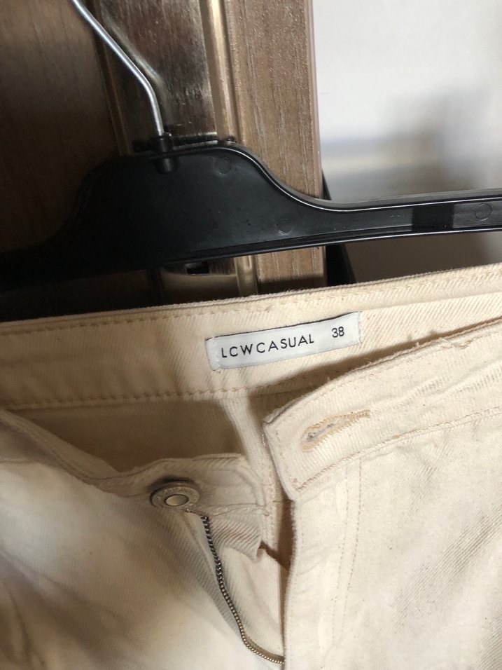 Bej Kadın Pantolon - Görsel 2