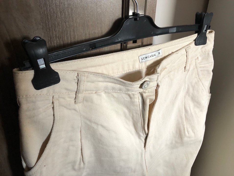 Bej Kadın Pantolon - Görsel 3