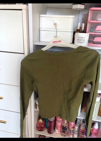 ikili kadin kare yaka bluz - Görsel 6