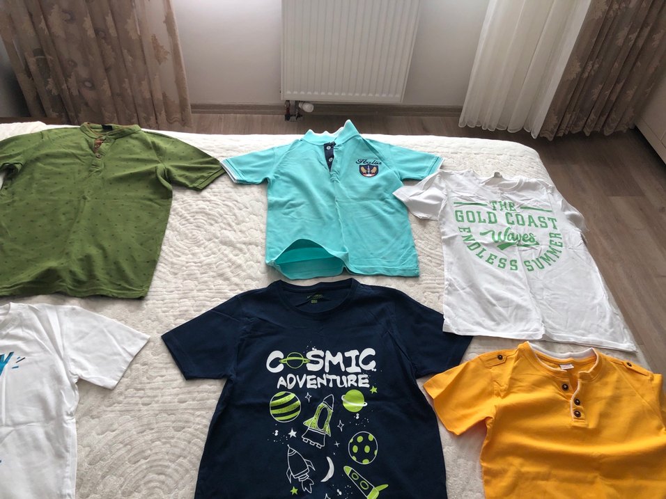 10 lu erkek cocuk tisort - Görsel 3