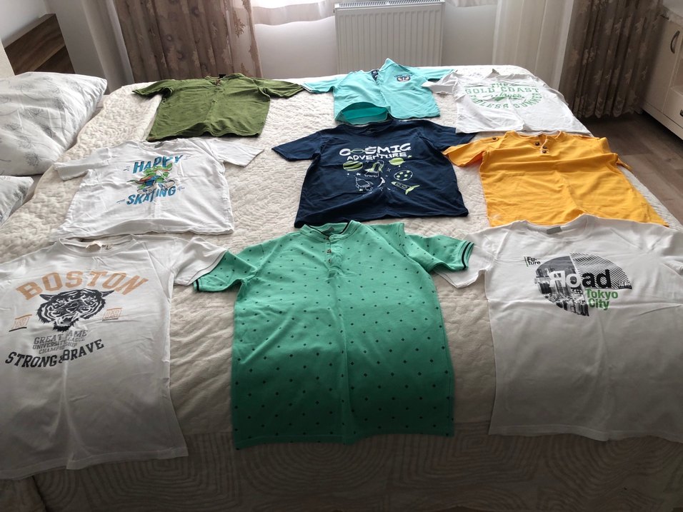 10 lu erkek cocuk tisort - Görsel 4