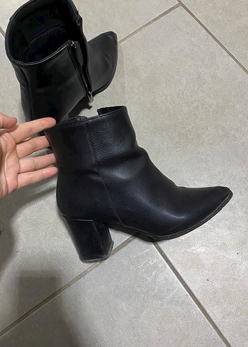 bej siyah ikili kadin bot - Görsel 6