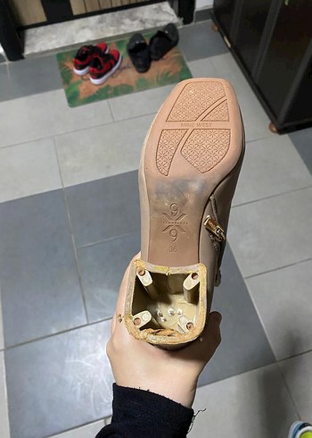 bej siyah ikili kadin bot - Görsel 10