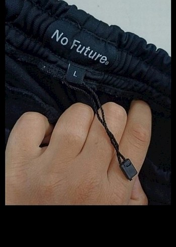 Kırmızı Şeritli Siyah Erkek Eşofman Altı - Görsel 4