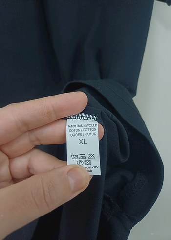 Siyah Erkek Kısa Kollu Tişört - Görsel 4