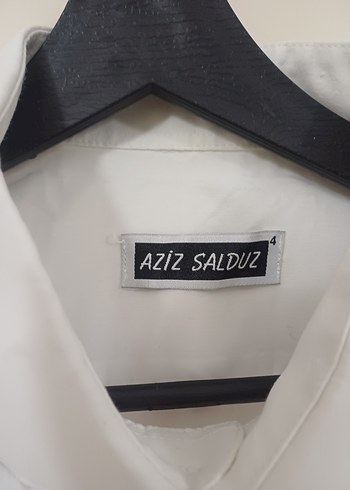 Beyaz Keten Erkek Gömlek - Görsel 6