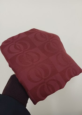 Diğer Bordo Monogramli Sal