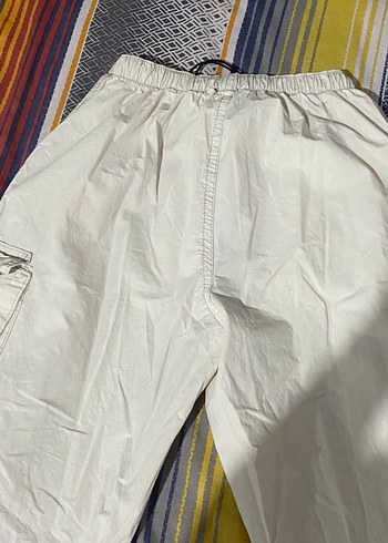 Krem paraşüt pantalon - Görsel 4