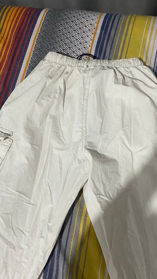 Krem paraşüt pantalon - Görsel 4