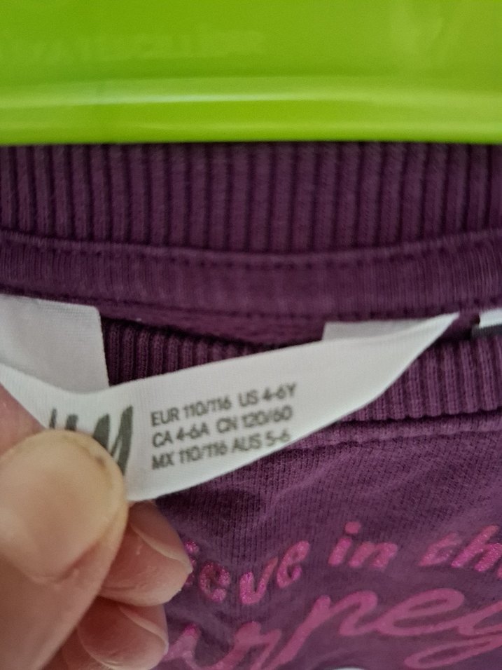 hm elsa sweatshirt elbise - Görsel 3