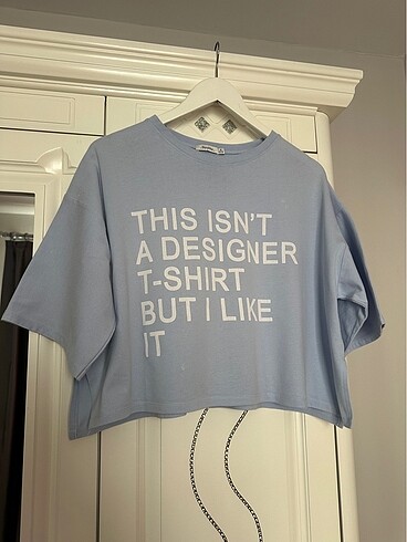 Crop oversize tshirt