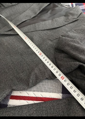 Wenitto-Gri Düğmeli Yelekli Erkek Takım Elbise - Görsel 7