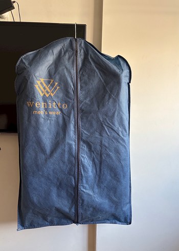 Wenitto-Gri Düğmeli Yelekli Erkek Takım Elbise - Görsel 3