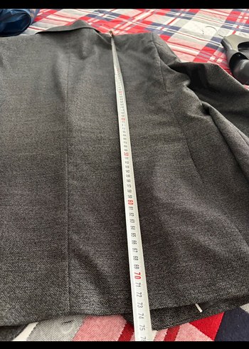 Wenitto-Gri Düğmeli Yelekli Erkek Takım Elbise - Görsel 8