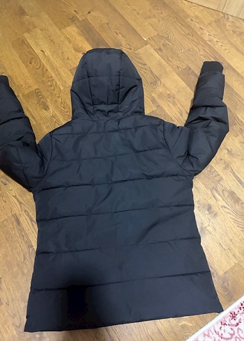 Lumberjack Siyah Fermuarlı Kadın Kışlık Mont XS - Görsel 5