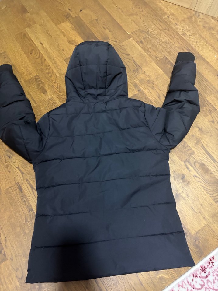 Lumberjack Siyah Fermuarlı Kadın Kışlık Mont XS - Görsel 5