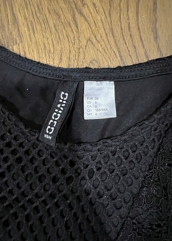 Dantel Detaylı Siyah Midi Elbise - Görsel 3