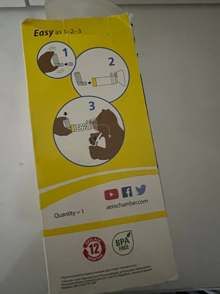 Aeroochamber Plus hava makinesi - Görsel 3