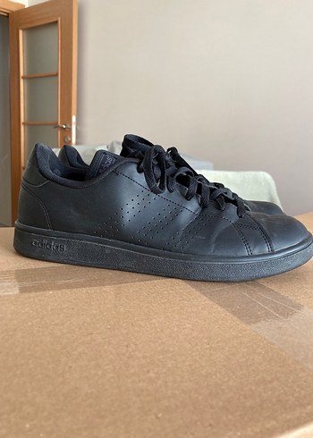 Adidas Siyah Deri Sneaker