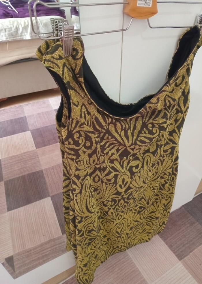 ARAP KUMAŞİ KISA ABİYE - Görsel 2