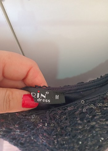 Siyah Drapeli Uzun Abiye Elbise - Görsel 3