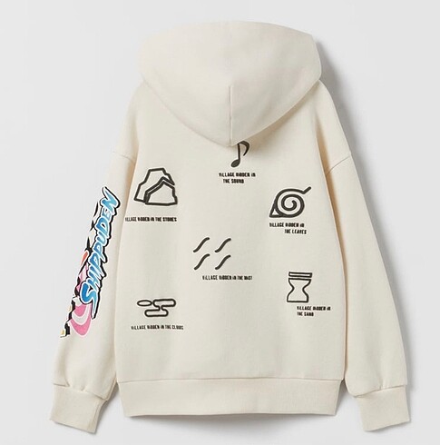 Zara Naruto sweatshirt
