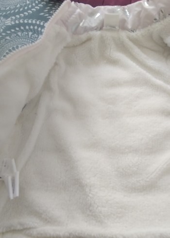 Parlak Pembe Kız Çocuk Kürklü Yelek - Görsel 2