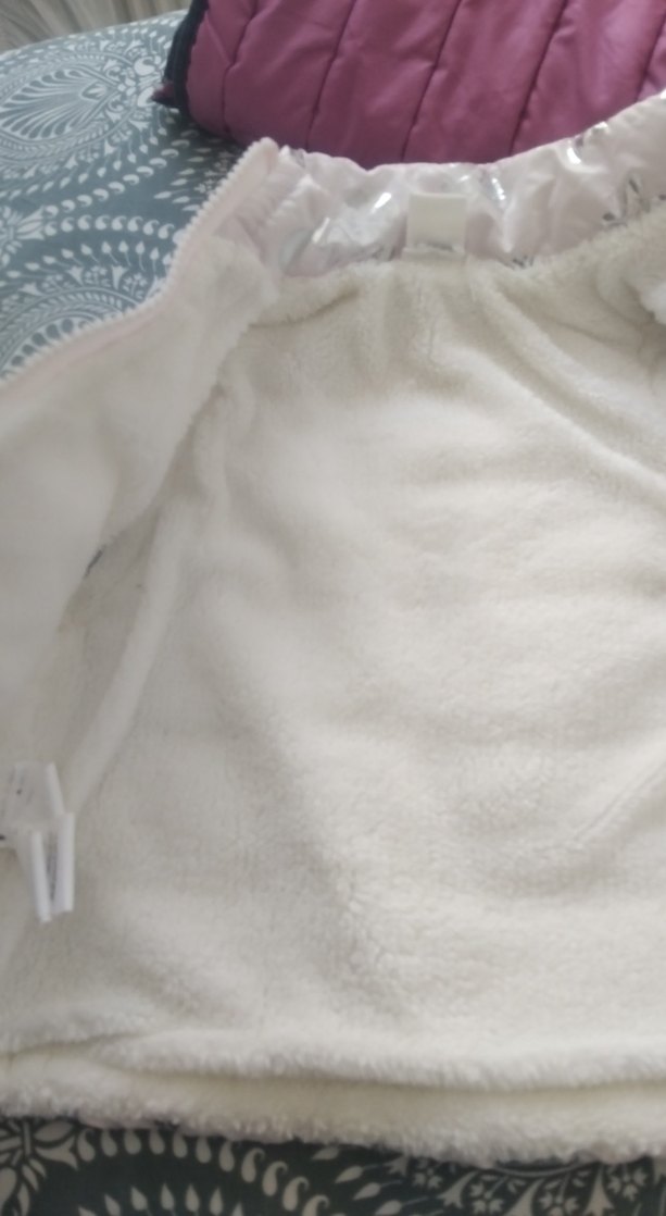 Parlak Pembe Kız Çocuk Kürklü Yelek - Görsel 2