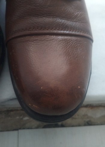 Kahverengi Deri Erkek Botları - Görsel 4