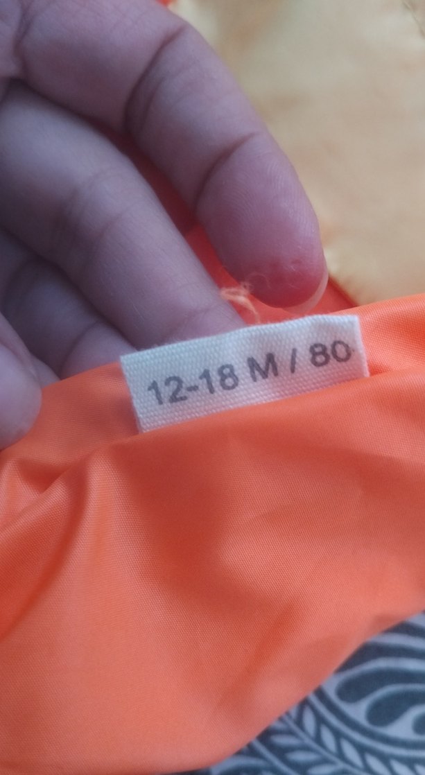 Kapüşonlu Turuncu Fermuarlı Erkek Çocuk Yağmurluk - Görsel 3