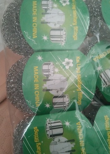 Renkli Metal Tencere Temizleyici Seti - Görsel 3